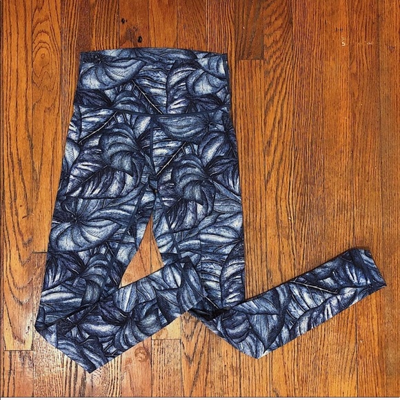 RARE Lululemon wunder under leggings in concrete jungle alpine - Picture 4 of 5